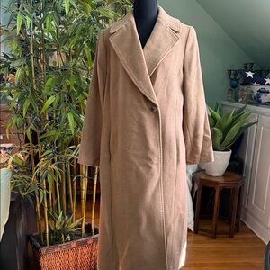 Talbots Classic Tan Trench Coat